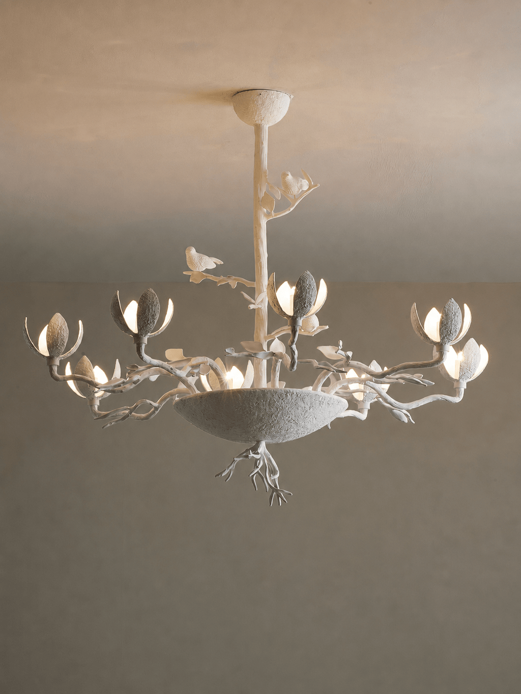 Floral Long Branch Chandelier