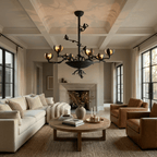 Floral Long Branch Chandelier