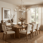 Floral Long Branch Chandelier