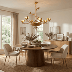 Floral Long Branch Chandelier