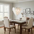 Frostelle Glass Chandelier