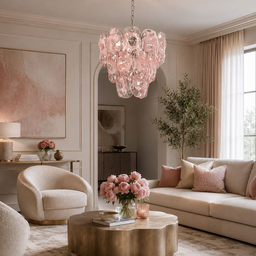Frostelle Glass Chandelier