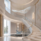 The Flying Surge LED Chandelier | Custom Size & Made-to-Order Lighting for Luxury Homes & Commercial Spaces