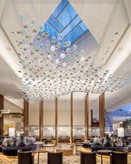 The Flying Surge LED Chandelier | Custom Size & Made-to-Order Lighting for Luxury Homes & Commercial Spaces