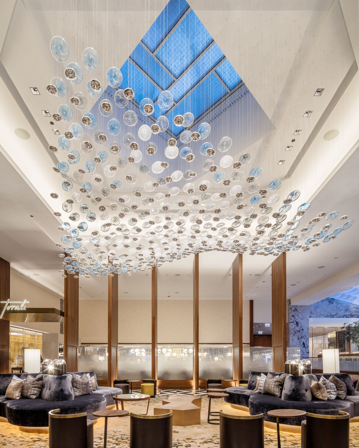 The Flying Surge LED Chandelier | Custom Size & Made-to-Order Lighting for Luxury Homes & Commercial Spaces