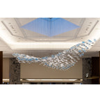 The Flying Surge LED Chandelier | Custom Size & Made-to-Order Lighting for Luxury Homes & Commercial Spaces