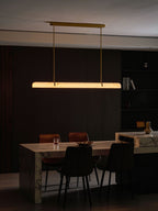 Linear Alabaster Chandelier
