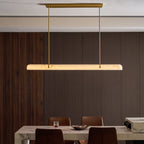 Linear Alabaster Chandelier