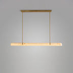 Linear Alabaster Chandelier