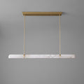 Linear Alabaster Chandelier