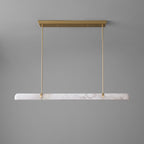 Linear Alabaster Chandelier