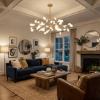 LED Firefly Sputnik Chandelier