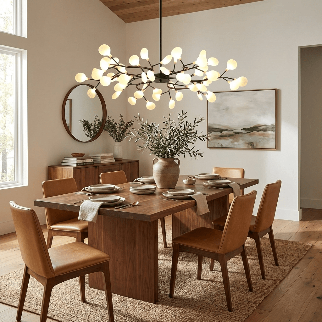 LED Firefly Sputnik Chandelier