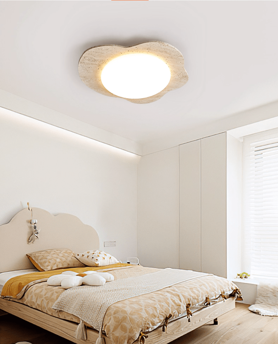 Travertine Cloud Ceiling Lamp