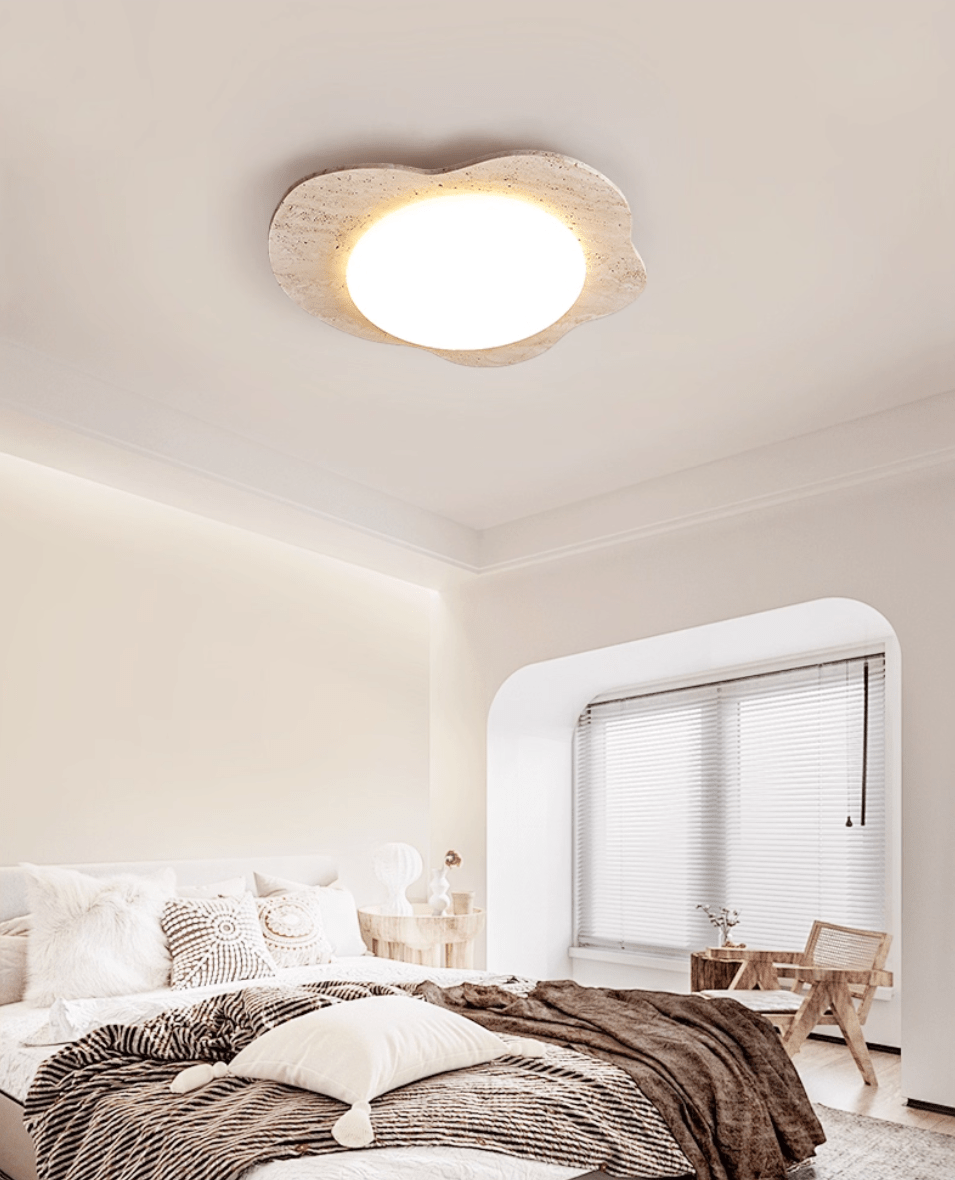 Travertine Cloud Ceiling Lamp