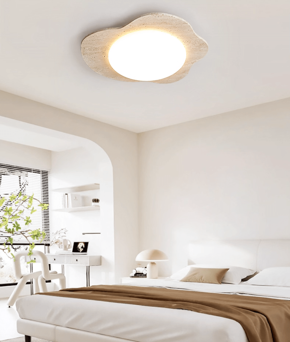 Travertine Cloud Ceiling Lamp