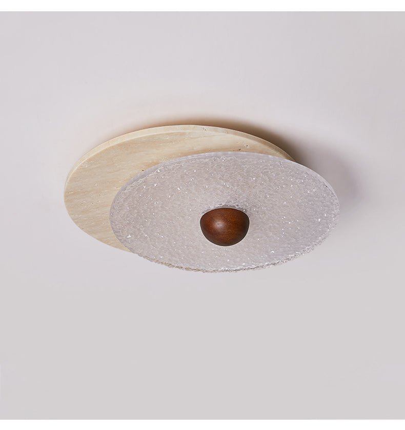 Lunar Ripple Ceiling Light