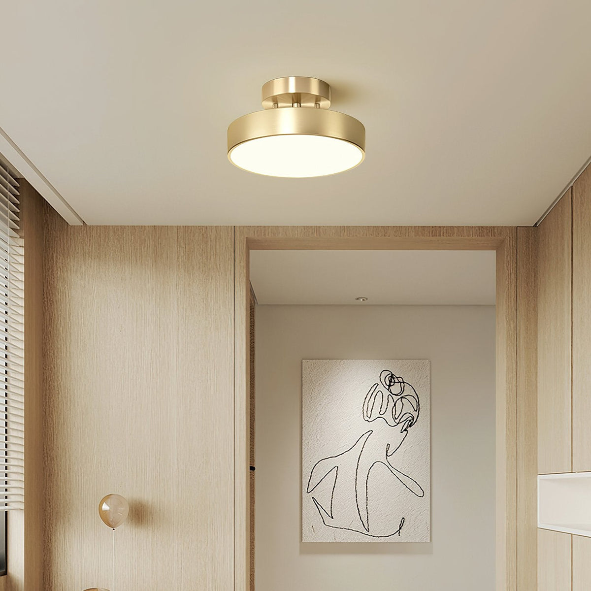 Meridian Rotatable LED Ceiling Light