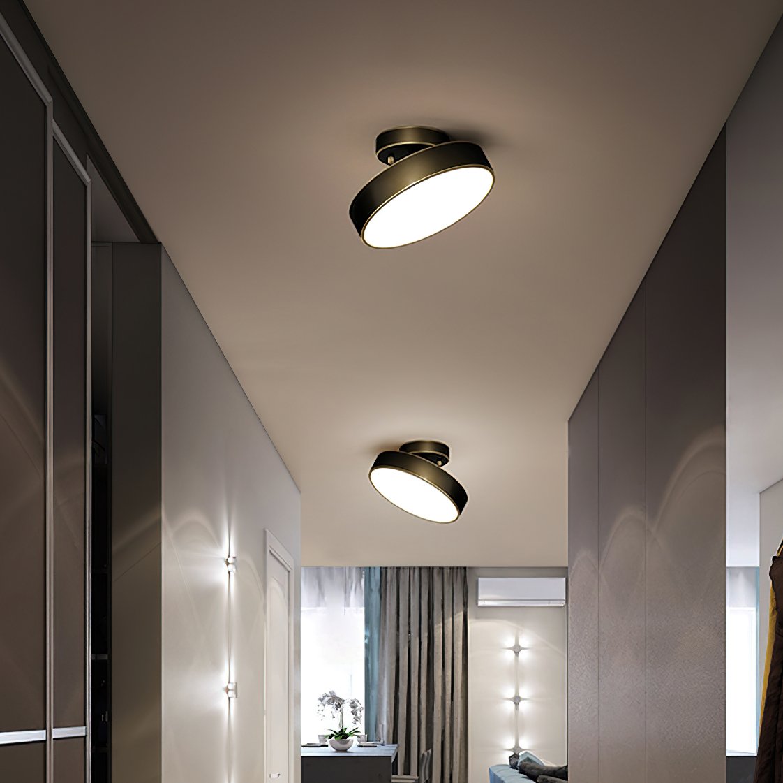 Meridian Rotatable LED Ceiling Light