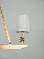 Stellar Frame Linear Chandelier