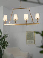 Stellar Frame Linear Chandelier