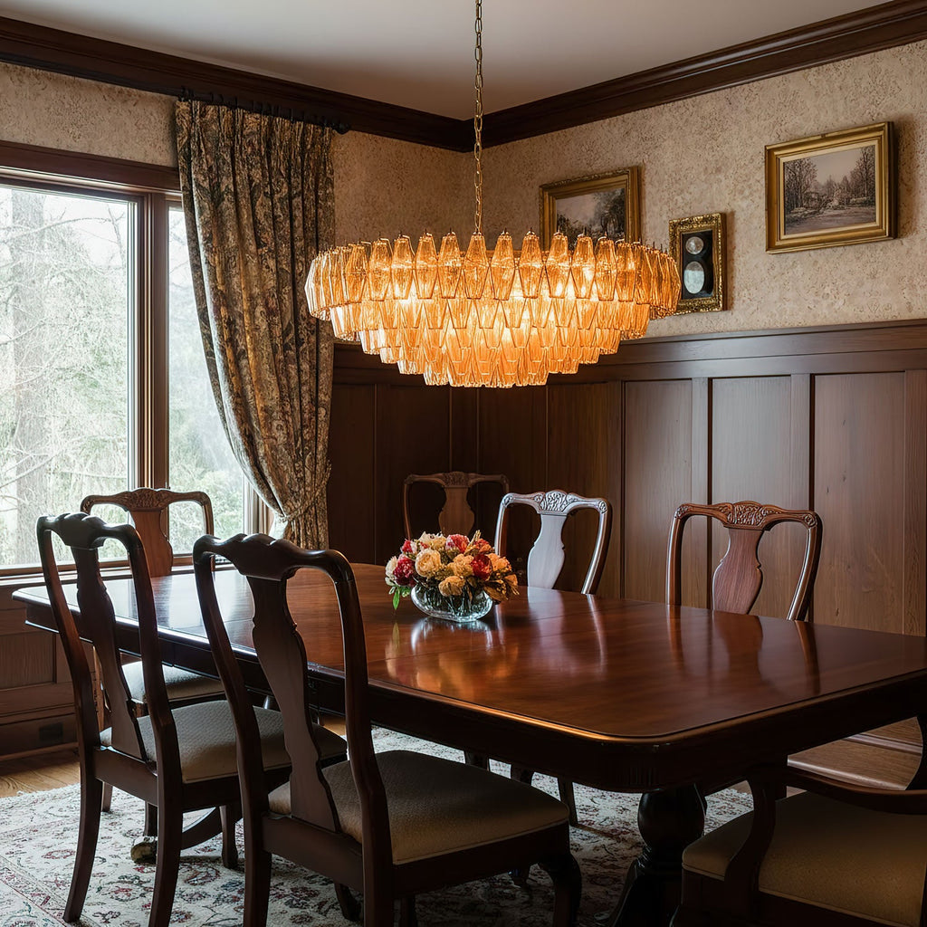 Amber Sorrento Chandelier