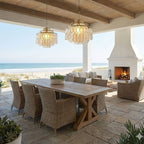Teardrops Shell Chandelier