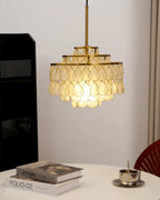 Teardrops Shell Chandelier