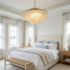 Teardrops Shell Chandelier