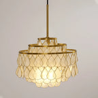 Teardrops Shell Chandelier