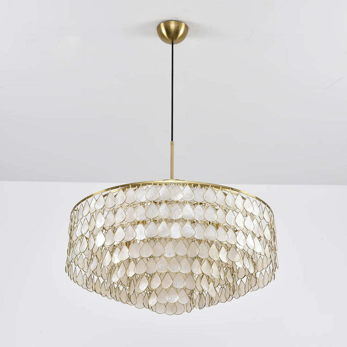 Teardrops Shell Chandelier