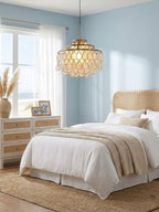 Teardrops Shell Chandelier