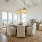 Teardrops Shell Chandelier