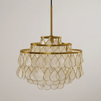 ∅ 22.4″ x H 16.5″ / Gold & White