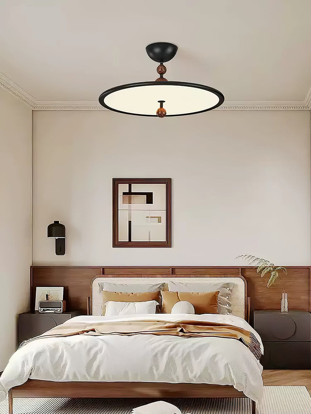 Disc & Bead Ceiling Light
