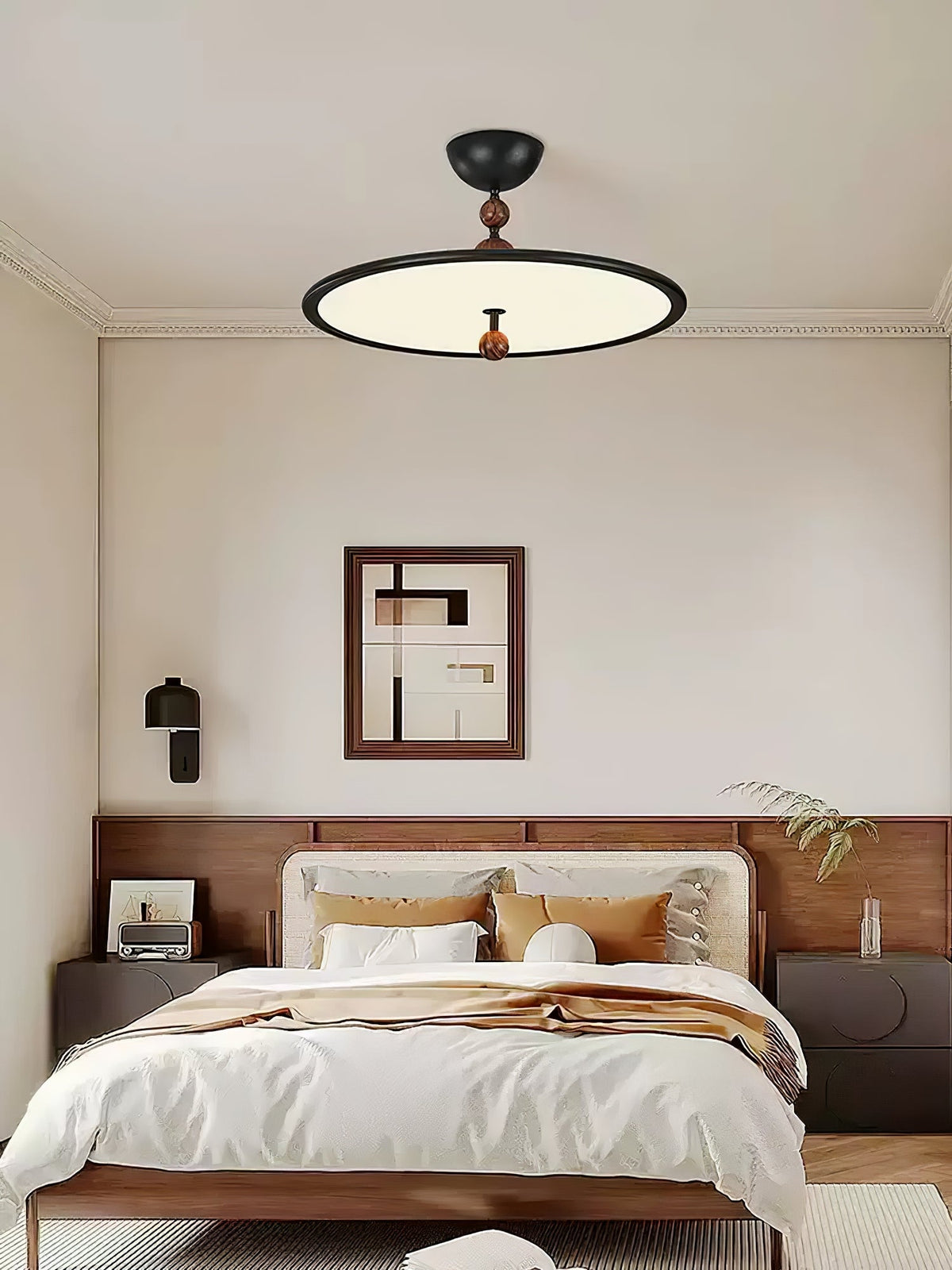 Disc & Bead Ceiling Light