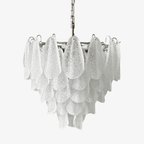 Glass Teardrop Chandelier