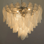 Glass Teardrop Chandelier