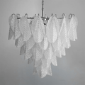 Glass Teardrop Chandelier