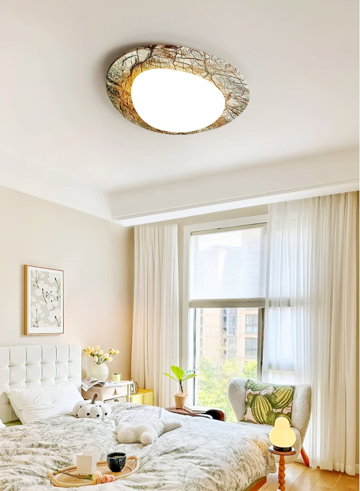 Ayla Marble Ceiling Light
