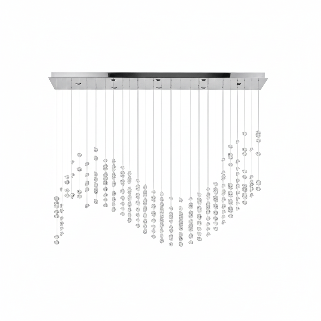 Raw Crystal Customize Chandelier