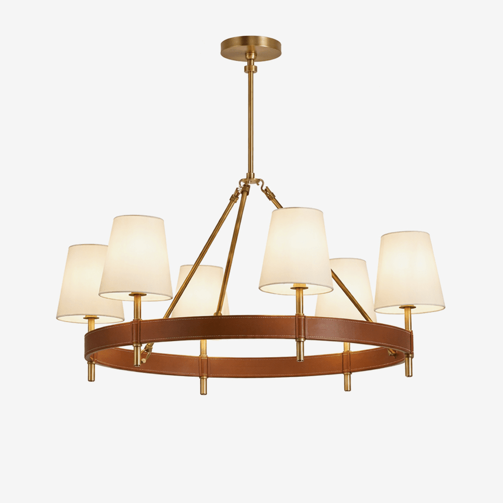 Arianna Leather Chandelier