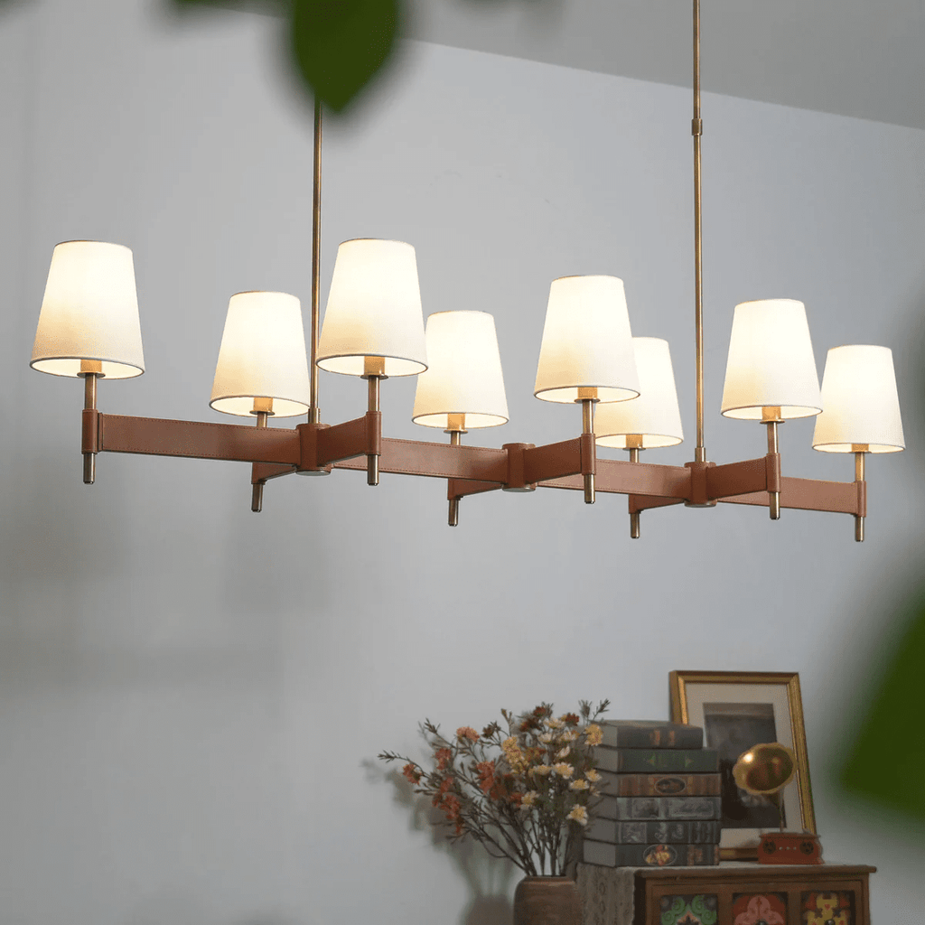 Arianna Leather Chandelier
