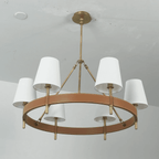 Arianna Leather Chandelier