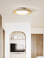 Lunara Yellow Travertine Ceiling Light