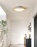 Lunara Yellow Travertine Ceiling Light