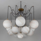 Celestara Alabaster Orb Chandelier
