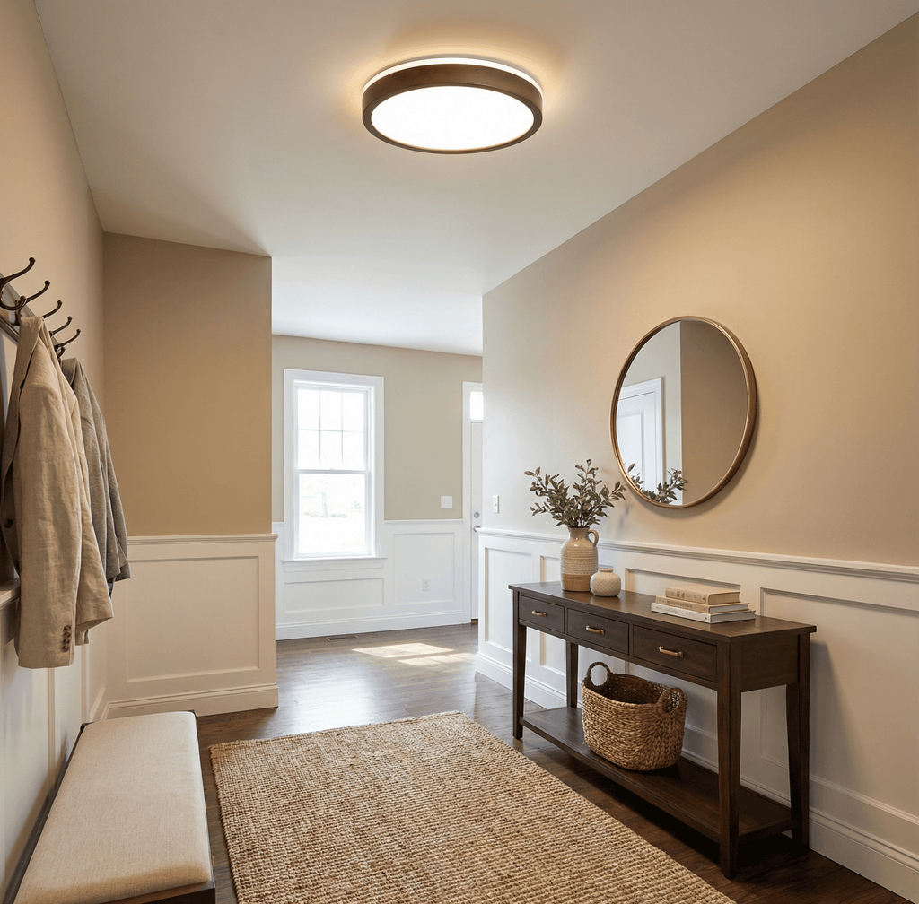 Alder Frame Ceiling Lamp