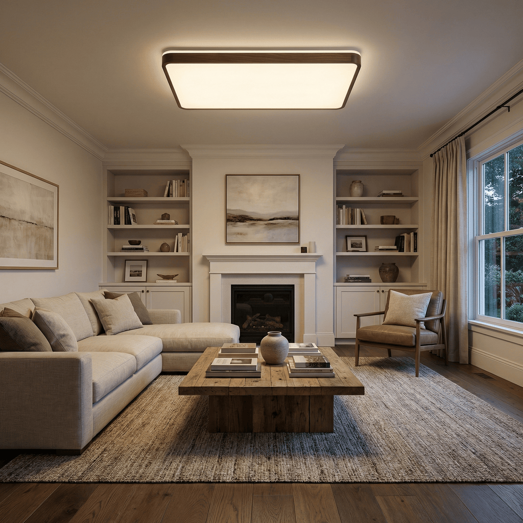 Alder Frame Ceiling Lamp
