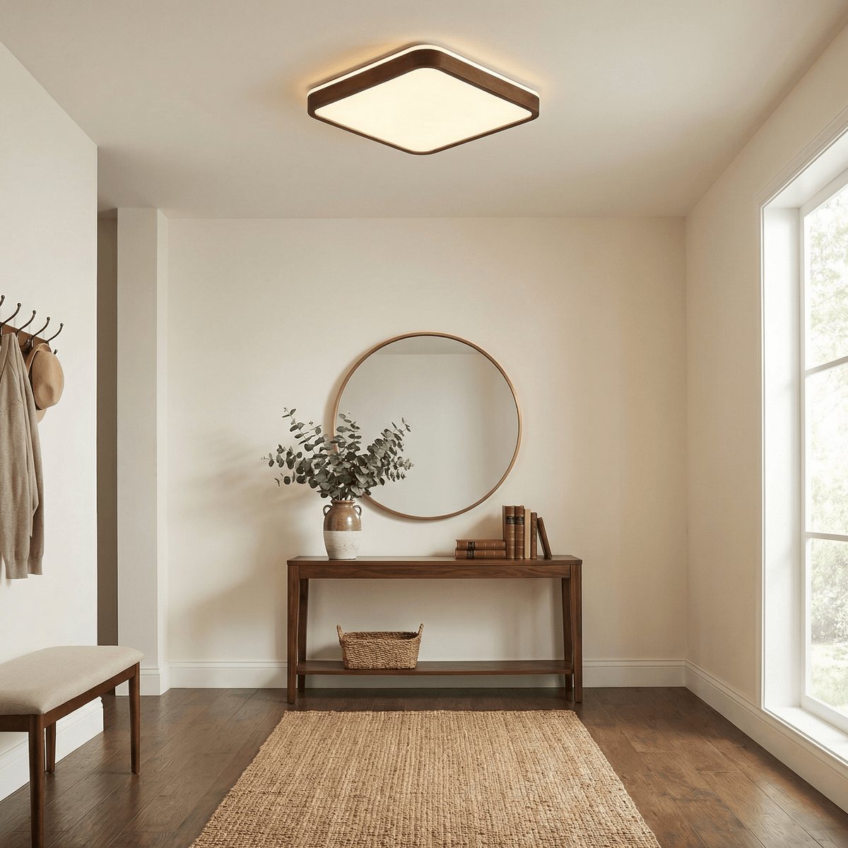 Alder Frame Ceiling Lamp